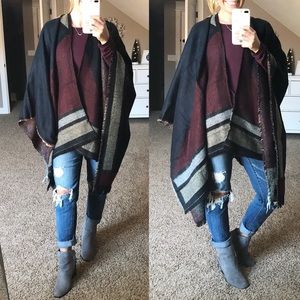 NWOT Cutest BP Poncho